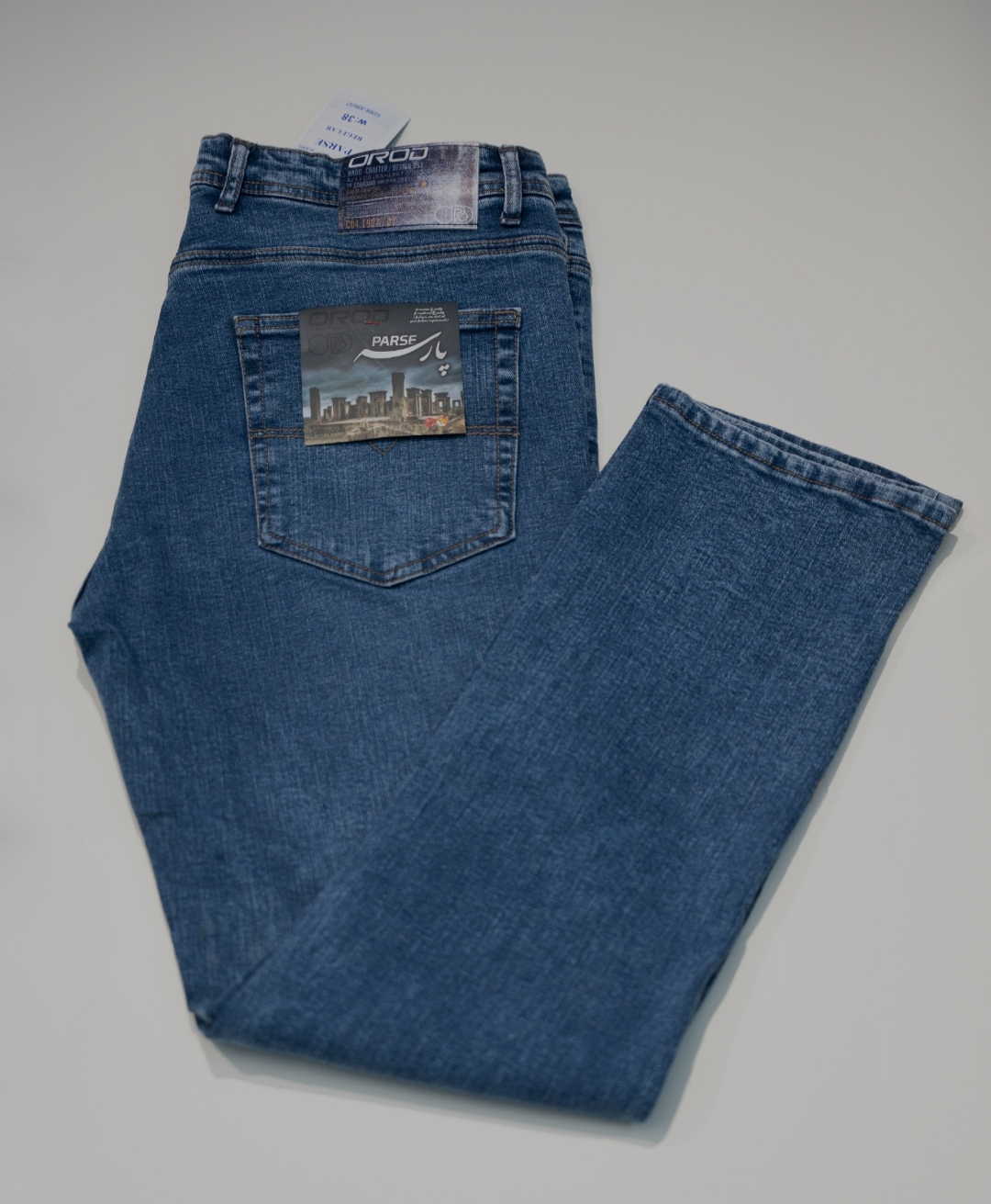 شلوار جین راسته مردانه مدل پارسه با کیفیت