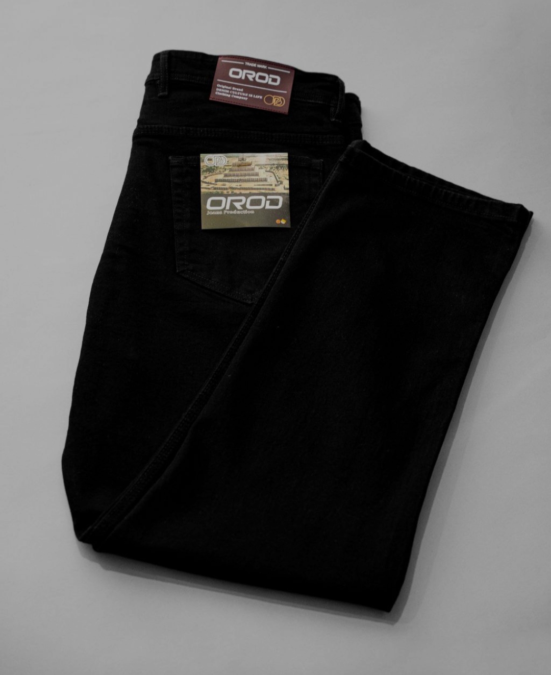 شلوارجین مردانه کلاسیک زاگرس مشکی رد لیبل